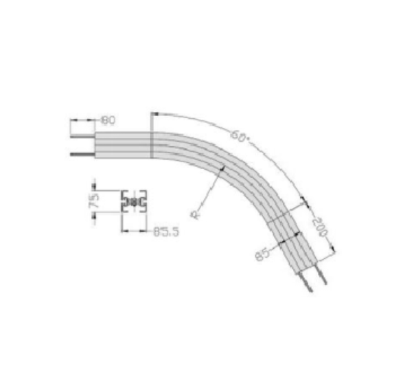 Horizontal  bend  RM83