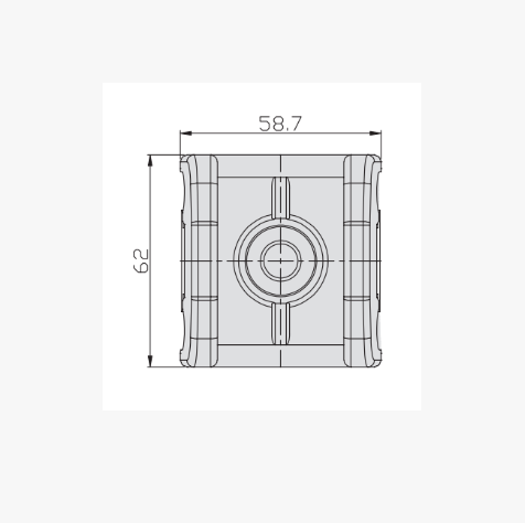 Guide rall clamp D