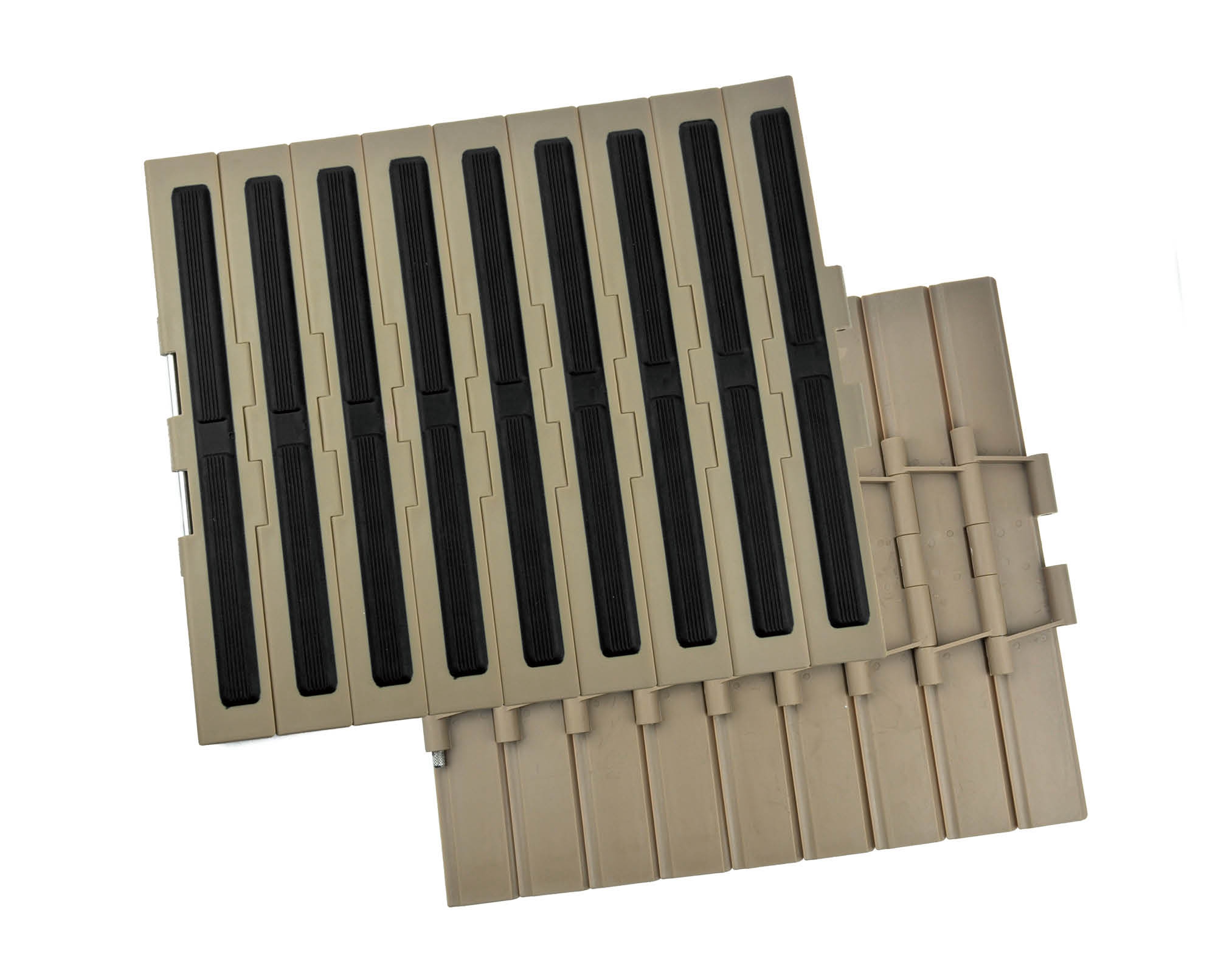 PL FH821 Rubberized surface Straight slat top chain