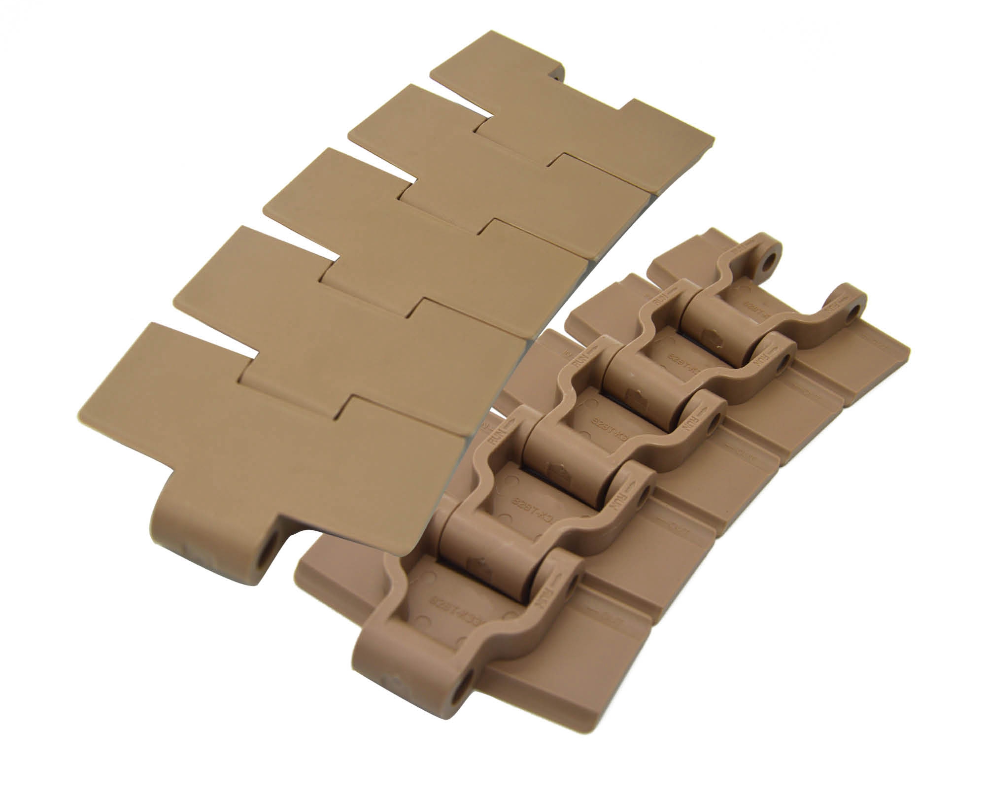 PL828T Flex slat top chain