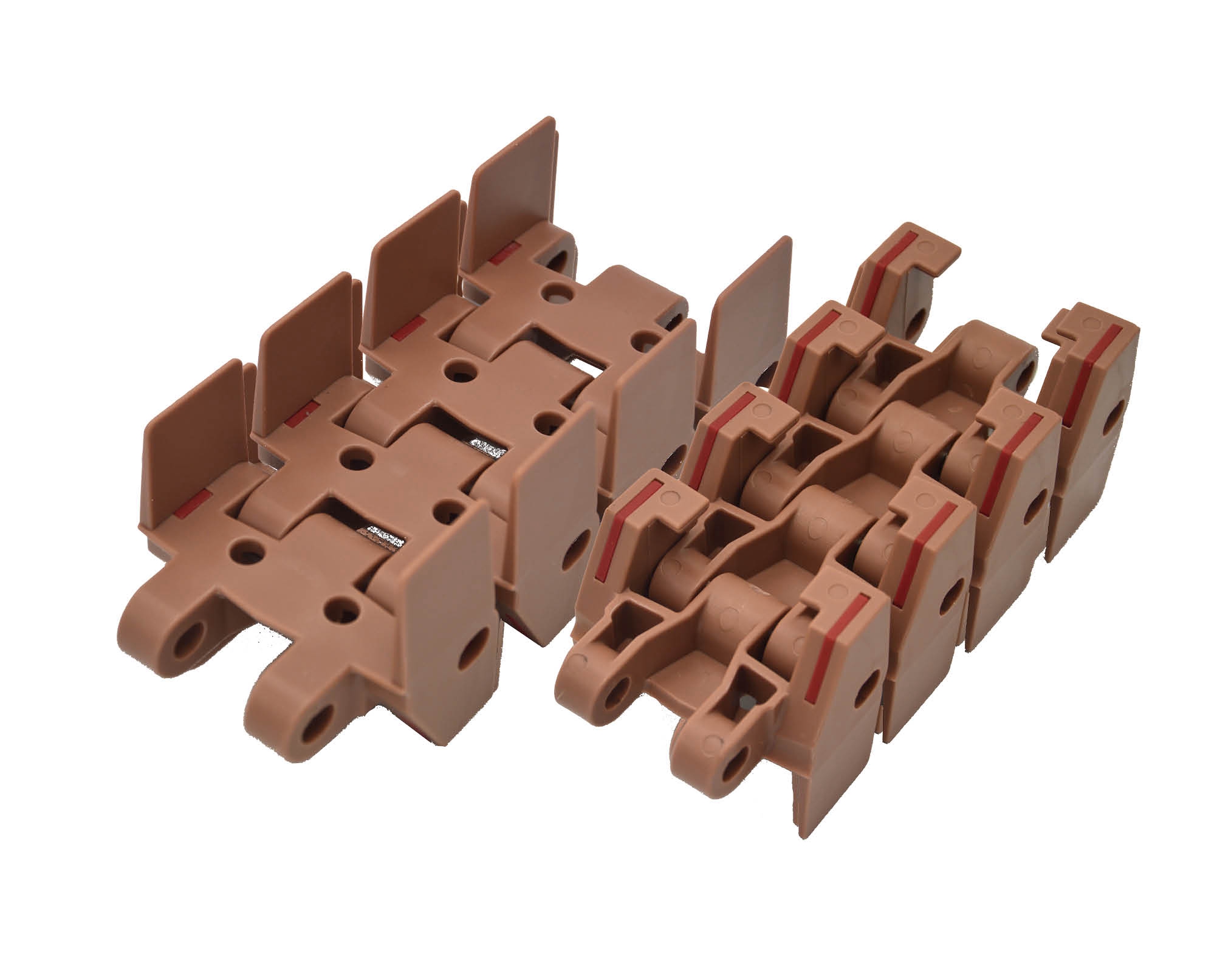 PL8826 slat top chain with side guide