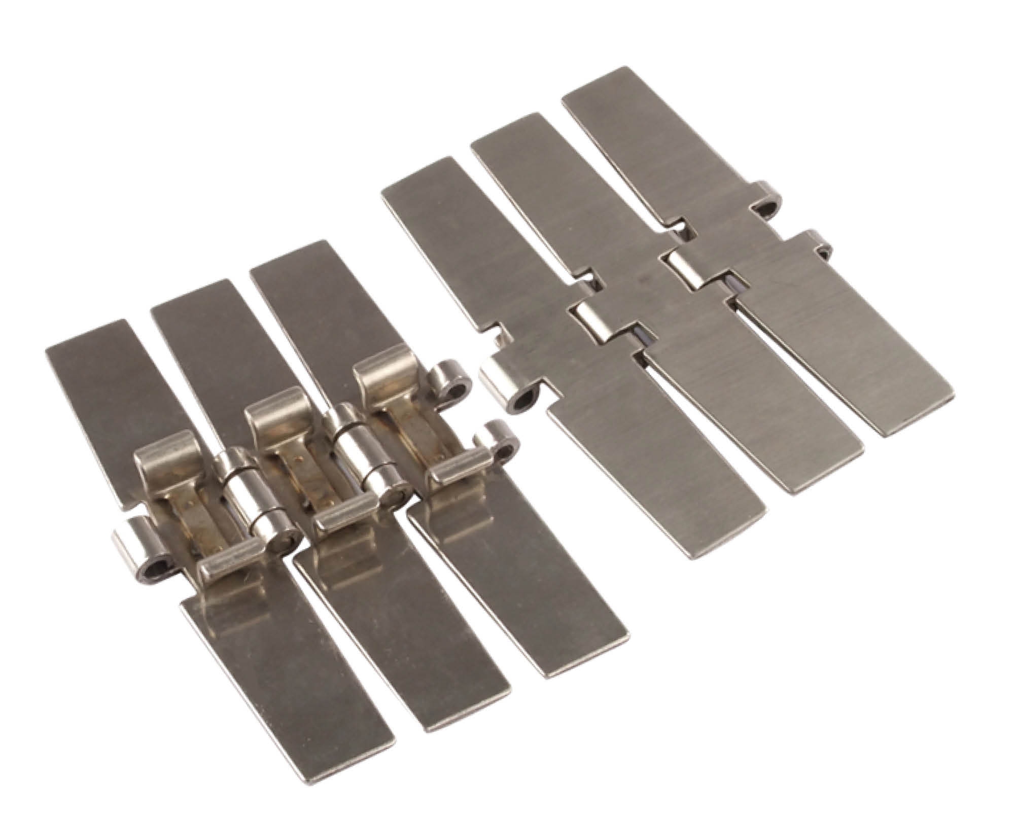 PL 881TAB Stainless steel flex top chain