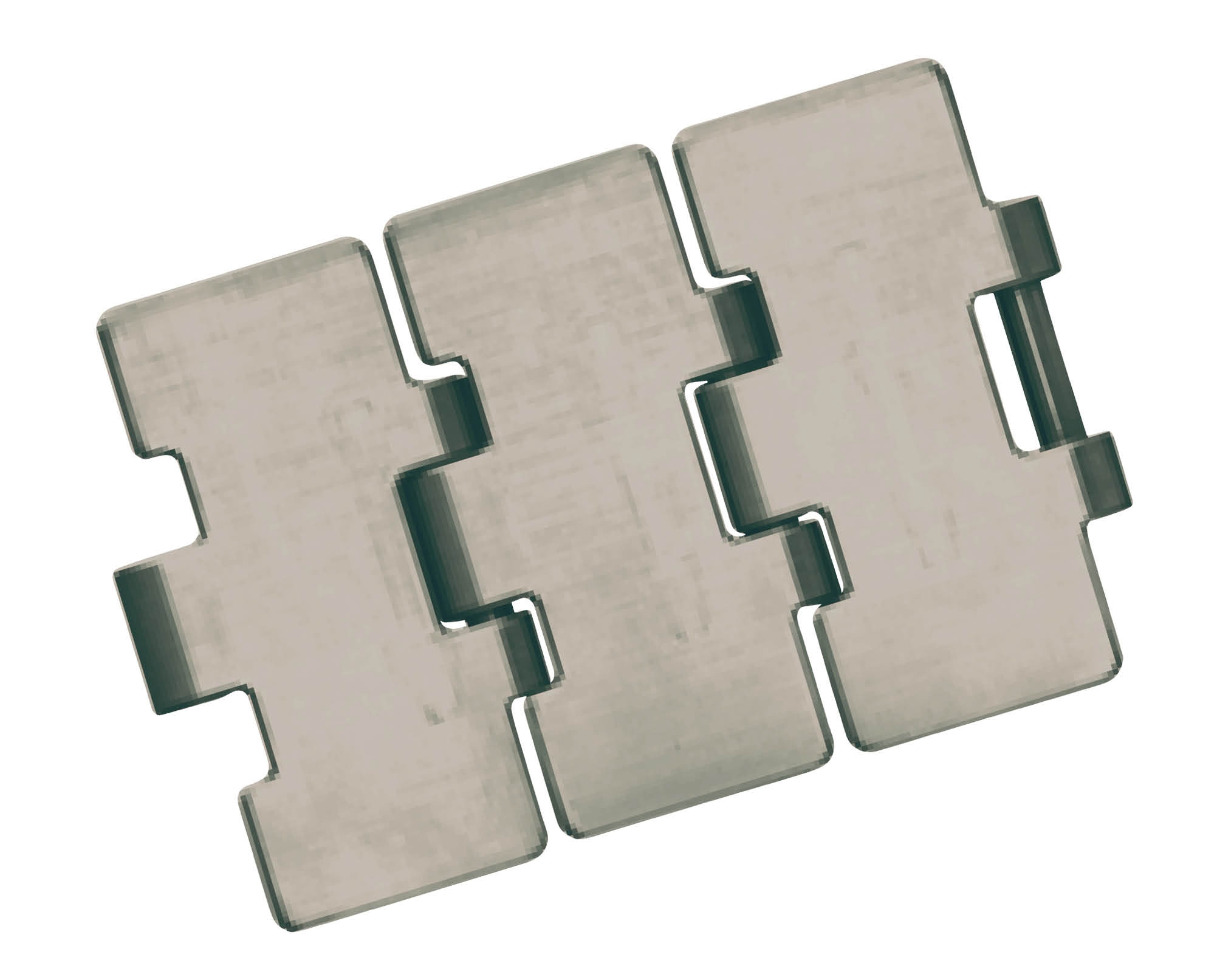 PL 815 Stainless steel straight top chain