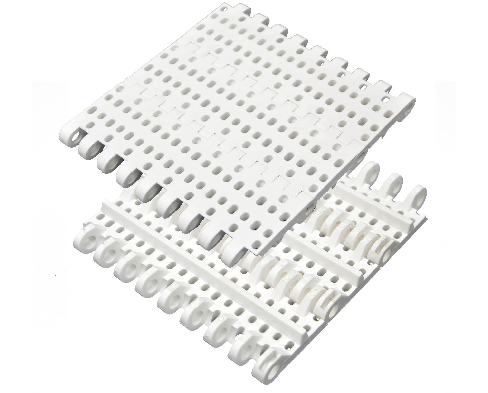 PL800 Perforated Flat top modular belt