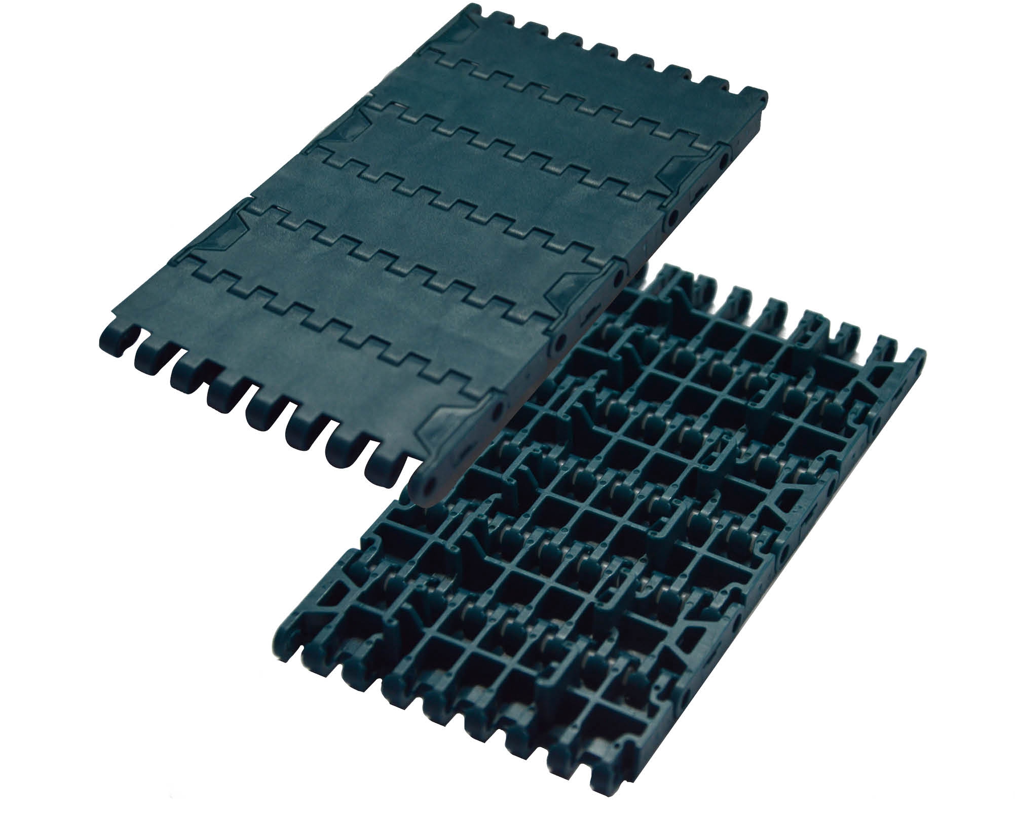 PL 1000 Flat top modular belt With Positrack