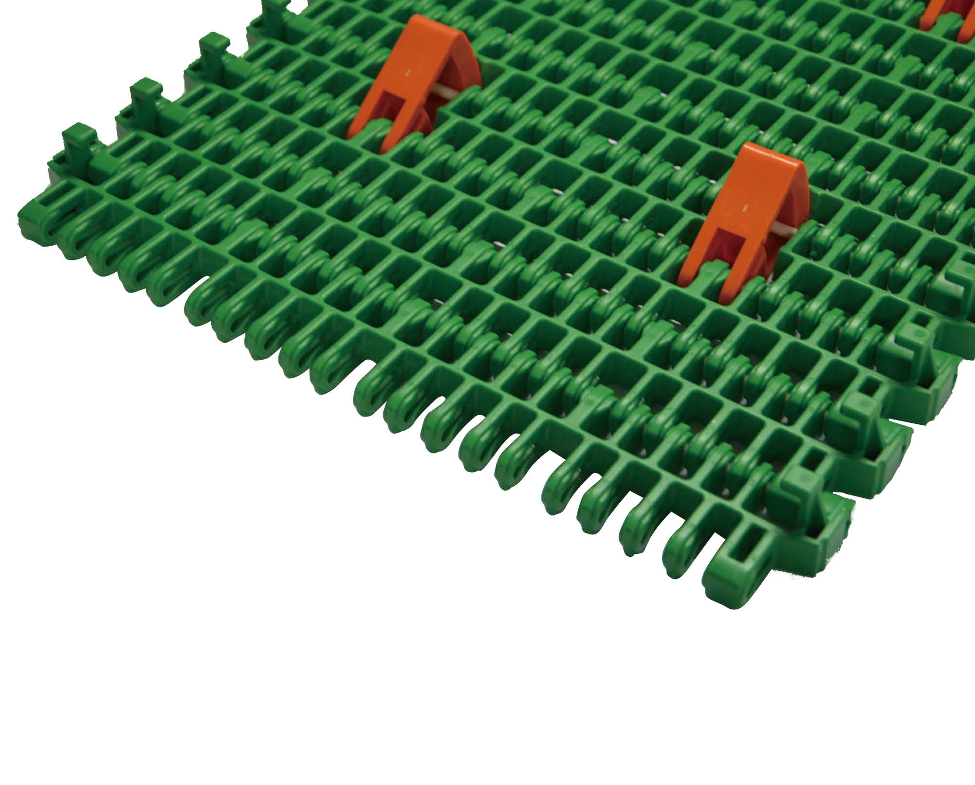 PL 7960 Flex flush grid modular belt with Pop-up flights